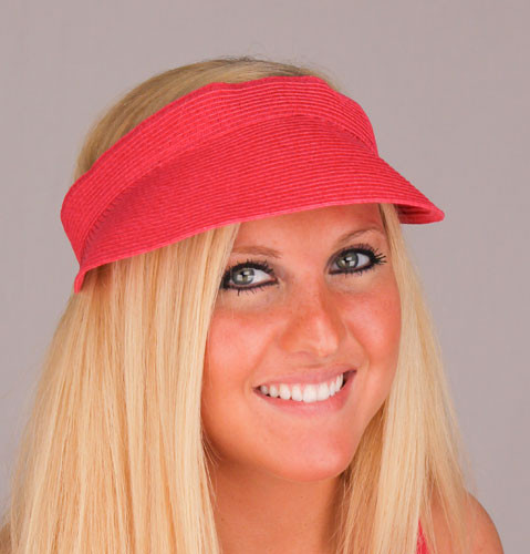 Visor Bahama Raffia - Fuchsia - HH435F