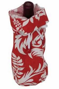 Tropical "Felicia" Cloth Wine Bottle Bag - L93U3604