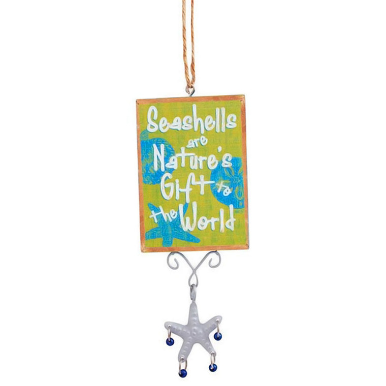 Sea Shells Natures Gift Ornament 869-85