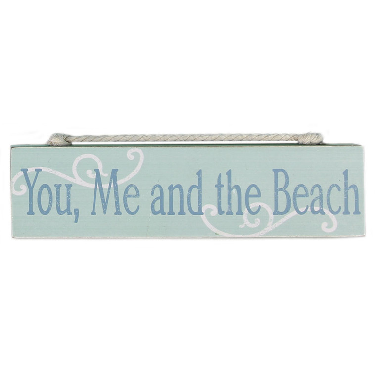 Me and the Beach Wood Block Sign 15535YO