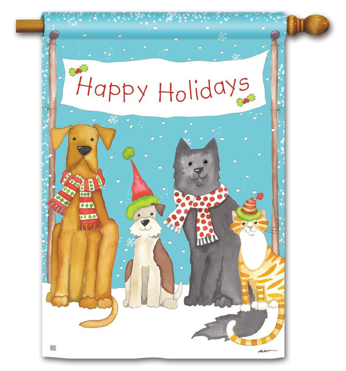 PET HOLIDAY STANDARD FLAG