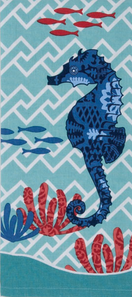 Seahorse Tea Towel R2918