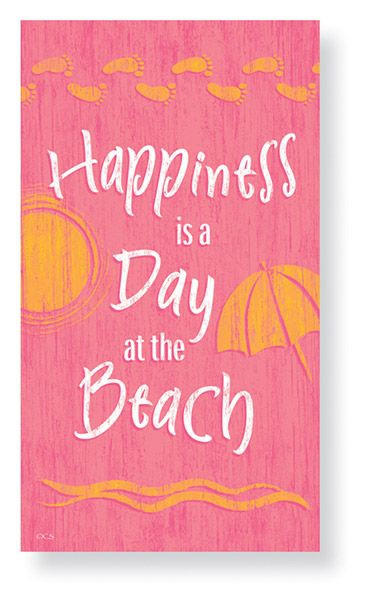 Happiness is a Day at the Beach - Paper Guest Towels 30 Pack 848-75