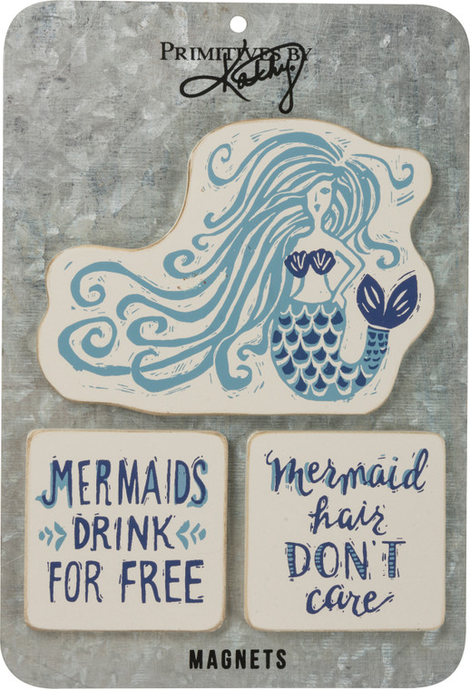Magnet Set - Mermaid Hair, Don't Care 39081