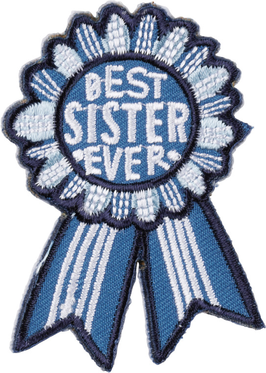 Sister Gift + Card - Best Sister Ever - Patch - 38648