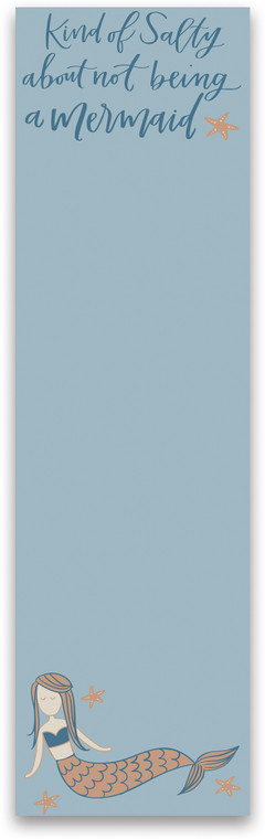List Notepad - Kind of Salty About Not A Mermaid