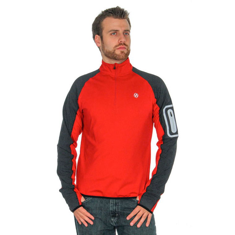 Early Riser Pullover Reflective in red
