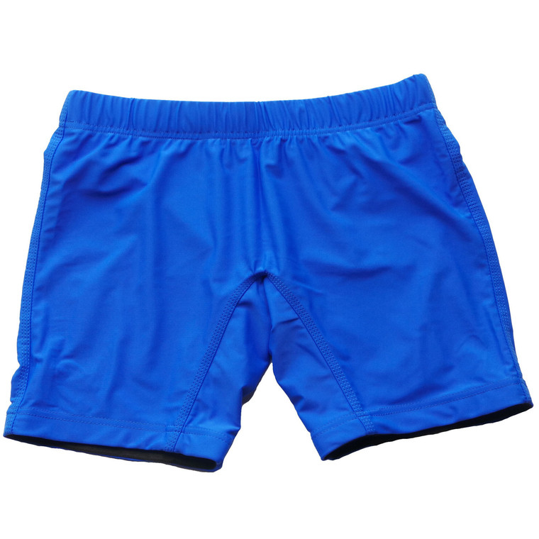 Solid Blue Blank Vale Tudo Female MMA Shorts