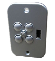 5 Button Control for Power Footrest & Headrest w/ USB (Right Side Facing)