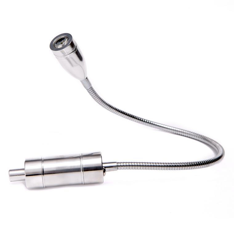 Battery operated Reading Light for installed Grommet