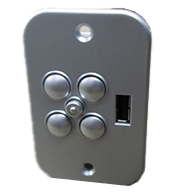 5 Button Control for Power Footrest & Headrest w/ USB (Right Side Facing)