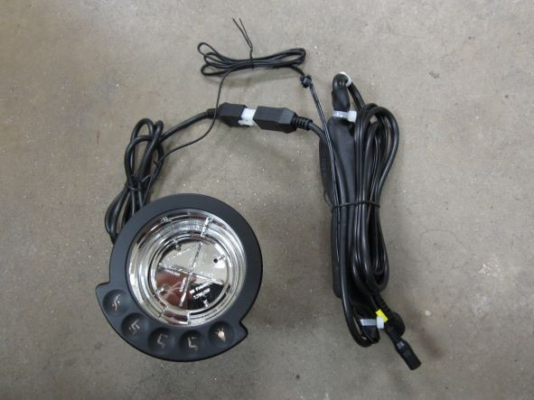 Black Cupholder for Power Recline & Headrest w Light