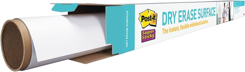 7010333412 Post-it Super Sticky Dry Erase Surface DEFSAMP-DISP, 12 in x 8 in (30.48 cm x 20.32 cm)