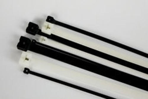 3M™ Steel Barb Cable Tie CTSB15BK120-D, Black, 15 inch, 120 lb, 500/bag,
2500/Case