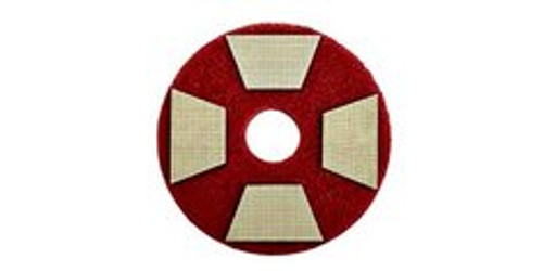 3M™ Trizact™ Diamond TZ Abrasive Pads, Red, 4 Pads/Carton, 4 Cartons/Case