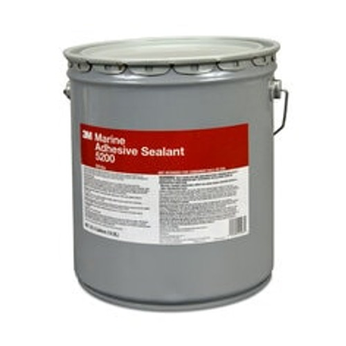 3M™ Marine Adhesive Sealant 5200, PN21463, White, 5 Gallon (Pail), Drum