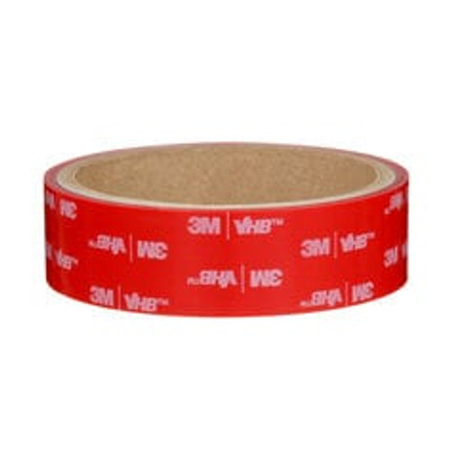 3M™ VHB™ Tape RP+230GF, Gray, 1 in x 1 yd, 90 mil, Film Liner, Roll, Sample