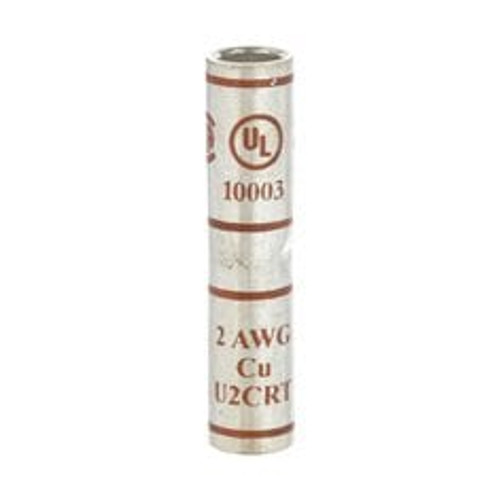 3M™ Scotchlok™ Copper Standard Barrel Connector 10003, up to 35 kV,
2AWG, 25 EA/Case