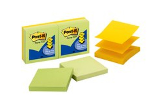 Post-it® Dispenser Pop-up Notes R330-6APL, 3 in x 3 in (76 mm x 76 mm)