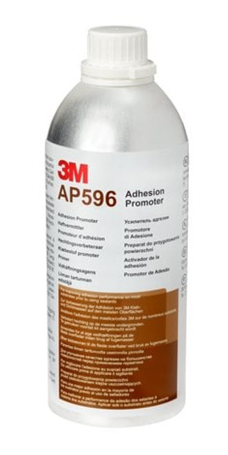 3M™ Adhesion Promoter AP596, Clear, 1000 mL Bottle, 8/Case