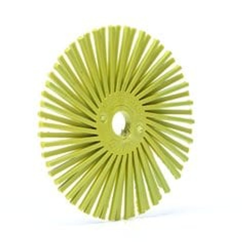 Scotch-Brite™ Radial Bristle Disc, 3 in x 3/8 in 360, 10/Carton, 40
ea/Case