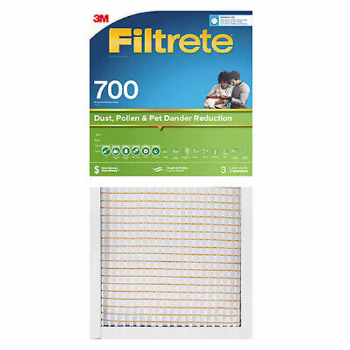 7100288745 Filtrete Electrostatic Air Filter 700 MPR 700-4, 16 in x 20 in x 1 in (40.6 cm x 50.8 cm x 2.5 cm)