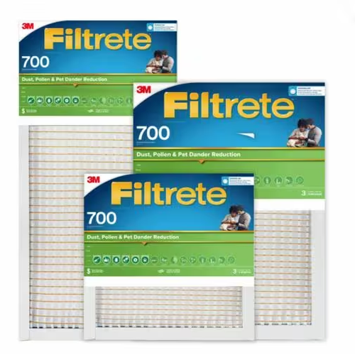 7100288924 Filtrete Electrostatic Air Filter 700 MPR 704-4, 14 in x 25 in x 1 in (35.5 cm x 63.5 cm x 2.5 cm)