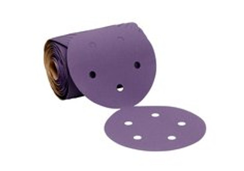 3M™ Cubitron™ II Stikit™ Film Disc Roll 775L, 150+, 5 in x NH, D/F 5HL,
Die 500FH, 100 Discs/Roll, 4 Rolls/Case