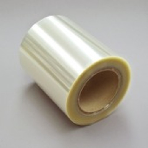 7100204520 3M Versatile Print Label Material 7350V, Clear Polyester Gloss, 6 in x 300 ft, 1 Roll/Case, Sample