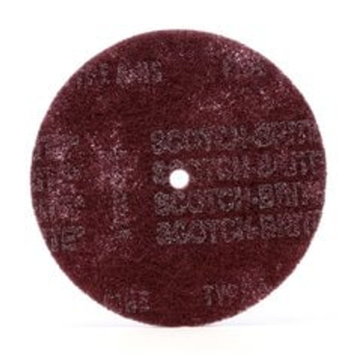 Scotch-Brite™ High Strength Disc, HS-DC, A/O Very Fine, 12 in x 1/2 in,
25 ea/Case