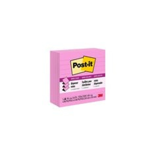 Post-it® Super Sticky Dispenser Pop-up Notes Notes R440-NPSS, 4 in x 4 in (101 mm x 101 mm)