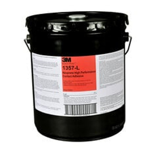 3M™ Neoprene High Performance Contact Adhesive 1357L, Gray-Green, 5
Gallon (Pail), 1 Can/Drum