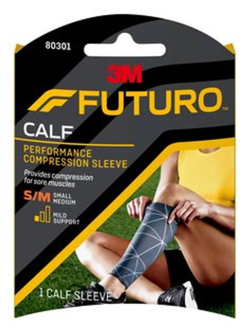 FUTURO™ Performance Compression Calf Sleeve, 80301EN, Small / Medium