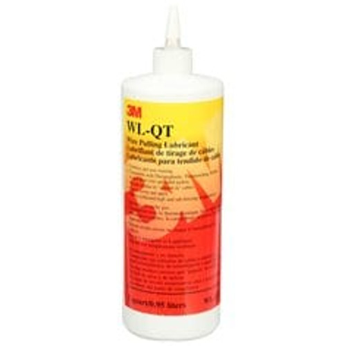 3M™ Wire Pulling Lubricant Gel WL-QT, One Quart, excellent lubricant for pulling a wide variety of cables types