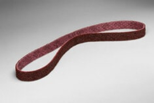 Scotch-Brite™ Surface Conditioning Low Stretch Belt, SC-BL, A/O Medium,
1/2 in x 72 in, 20 ea/Case