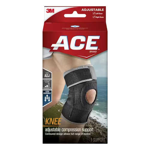 7100259143 ACE Knee Support 207247-4, One Size Adjustable