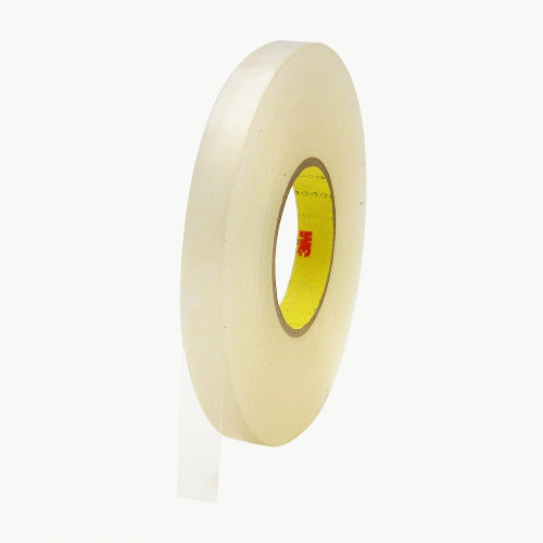 7000123767 3M Double Coated Removable Foam Tape 4658F, Clear, 1 in x 27 yd, 31 mil, Film Liner, 2 Roll/Case