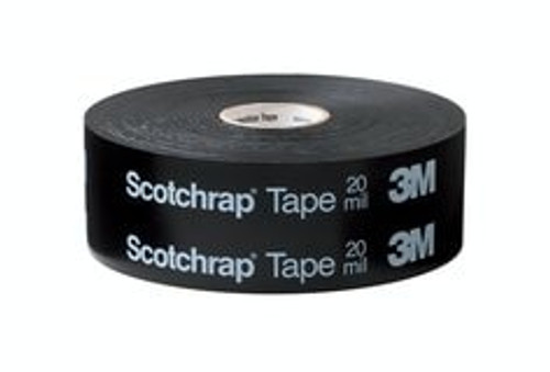 3M™ Scotchrap™ Vinyl Corrosion Protection Tape 51, 4 in x 100 ft,
Printed, Black, 4 rolls/Case