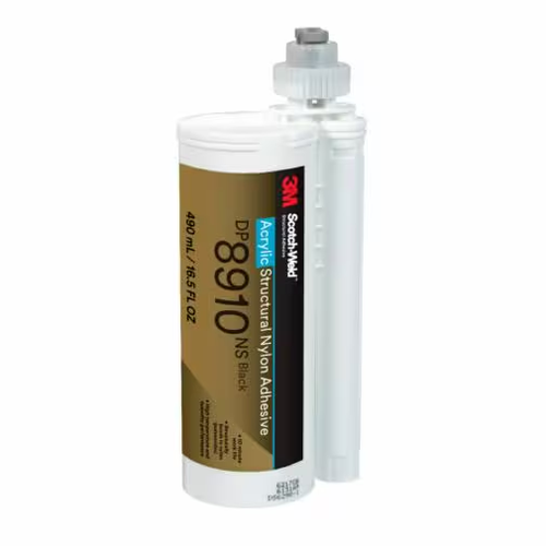 7100314358 3M Scotch-Weld Acrylic Adhesive DP8910NS, Black, 490 mL Duo-Pak, 6 Each/Case