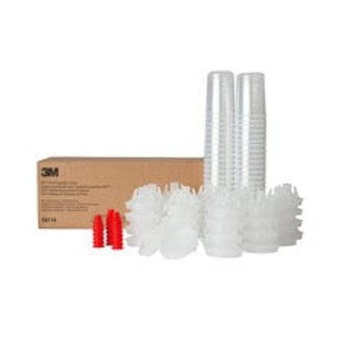 3M™ PPS™ Lid & Liner Kit, 16114, Mini (6 fl oz), 200 Micron Full
Diameter Filter, 50 Lids & Liners per kit, 1 kit per case