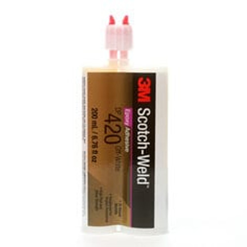 3M™ Scotch-Weld™ Epoxy Adhesive DP420LH, Off-White, 200 mL Duo-Pak,
12/Case