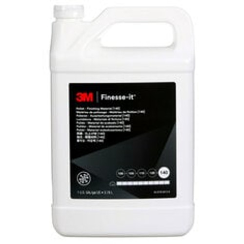 3M™ Finesse-it™ Polish Standard Series - Finishing Material (140),
13084, White, Easy Clean Up, 1 Gallon (3.785 Liter), 4 ea/Case
