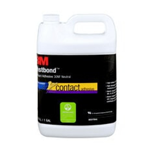 3M™ Fastbond™ Contact Adhesive 30NF, Neutral, 1 Gallon, 4 Can/Case