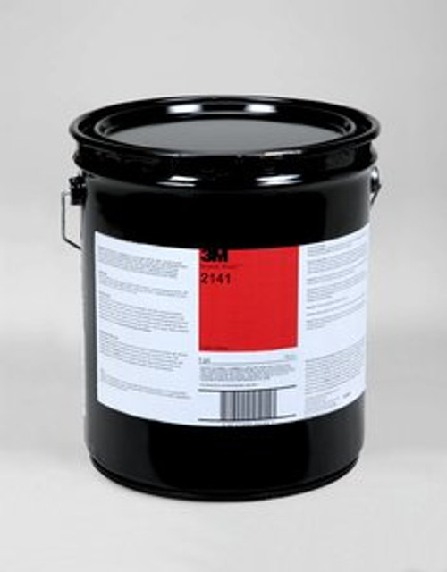 3M™ Neoprene Rubber and Gasket Adhesive, 2141 Light Yellow, 5 Gallon
(Pail), 1 Can/Drum