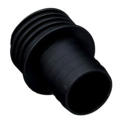 3M™ Vacuum Hose Fitting Adapter 28304, 1 in External Hose Thread x 1 in Friction Fitting Barb