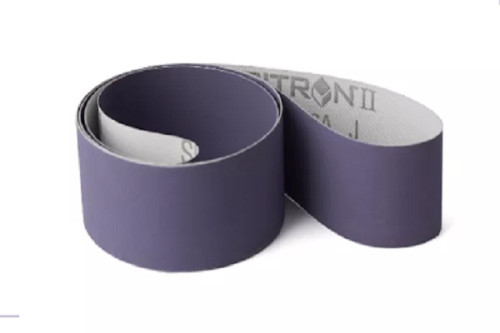 7100320624 3M Cubitron II Cloth Belt 726A, 80+ J-weight, 4 in x 118 in, Film-lok, Full-flex