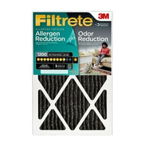 Filtrete™ Home Odor Reduction Filter HOME03-4, 20 in x 25 in x 1 in
(50,8 cm x 63,5 cm x 2,5 cm)