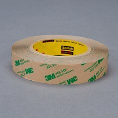 3M™ Adhesive Transfer Tape 468MP, Clear, 6 in x 60 yd, 5 mil, 8
Roll/Case