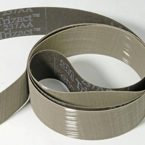 7010514580 3M Trizact Cloth Belt 237AA, A160 X-weight, 1 in x 168 in, Film-lok,Full-flex