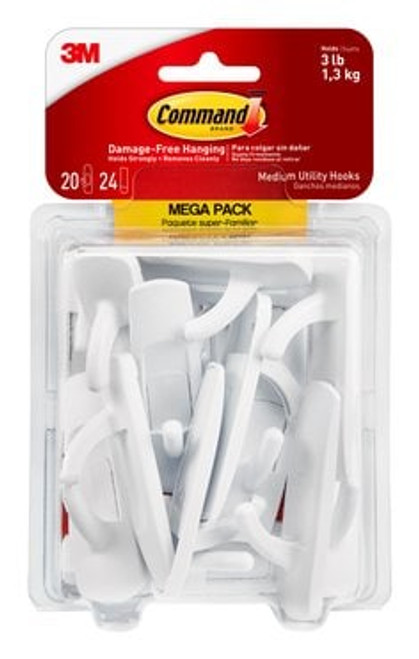 Command™ Medium Utility Hook Mega Pack 17001-MPES